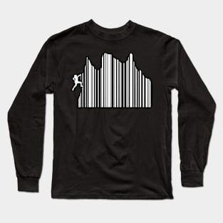 Barcode Climbing - Supermarket - Climber - Hiker Long Sleeve T-Shirt